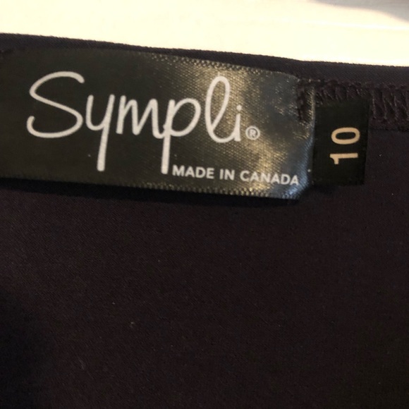 “Simpli” Navy Tunic - Picture 2 of 2